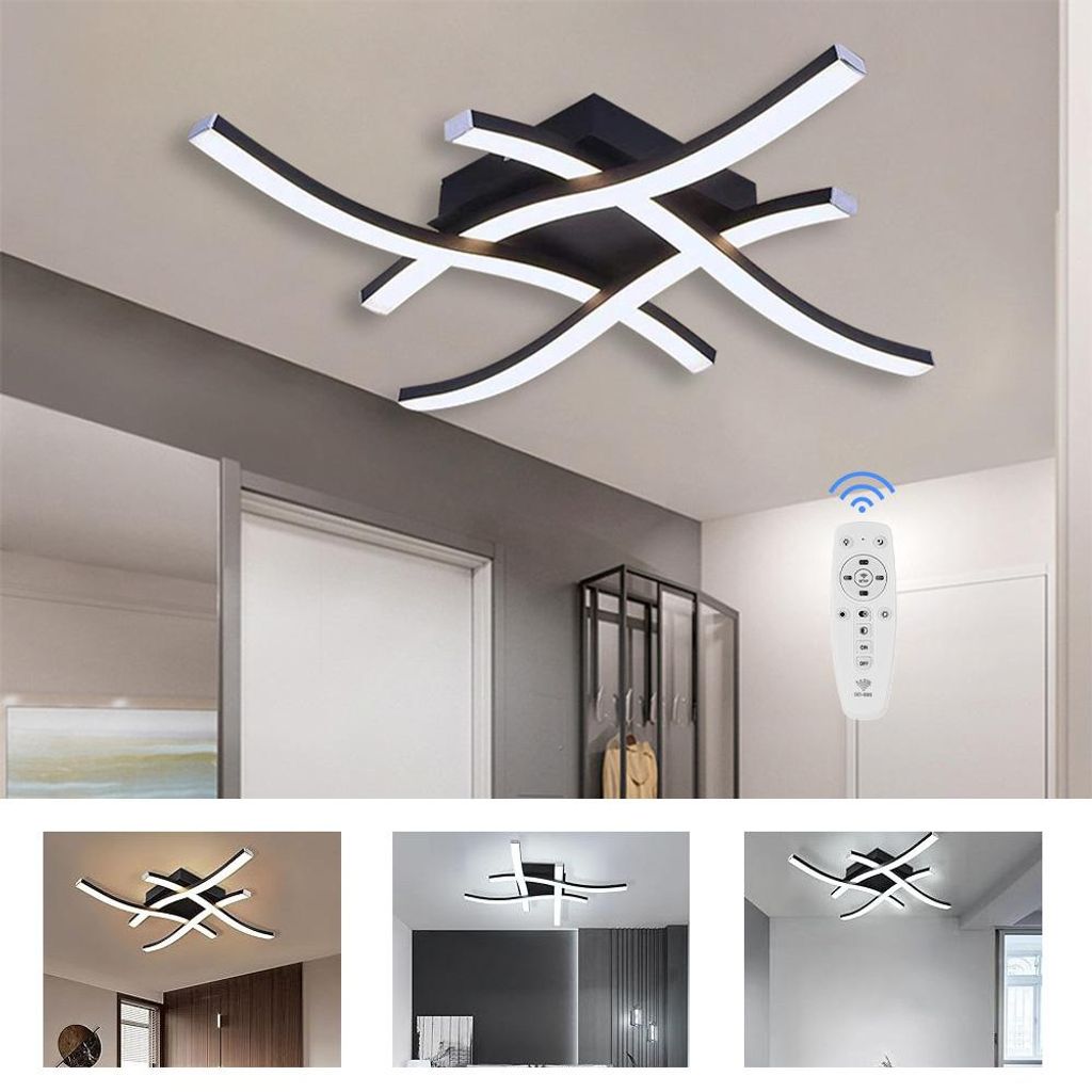 Plafonniers LED, lampe de salon, dimmable avec Image du produit 