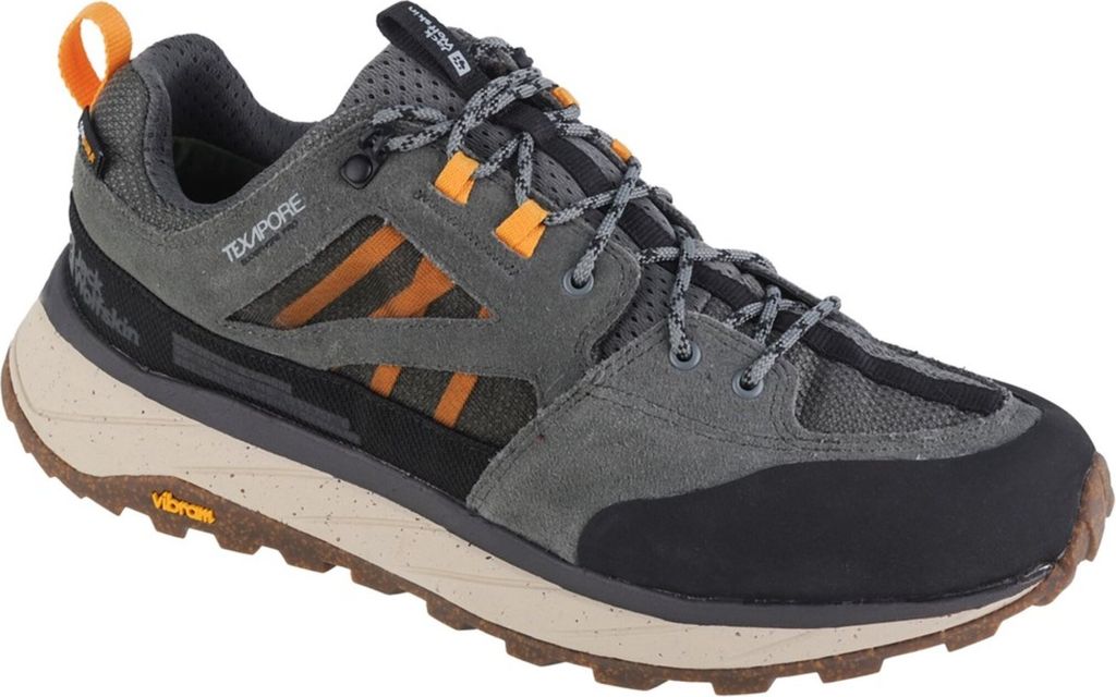 Jack Wolfskin Terraquest Texapore Low M 4056401-4143, Trekkingschuhe, Herren, Grün, Größe: 46