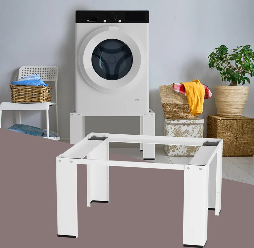 Anti-Vibration Socle Lave-linge 63x54x32cm contre Humidité et Sol