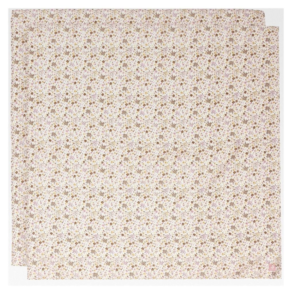Mulltücher für Babys – Flower Fairies – 2er Set – 115x115 cm – 100% Baumwolle – Spucktücher – Musselin Babydecke –