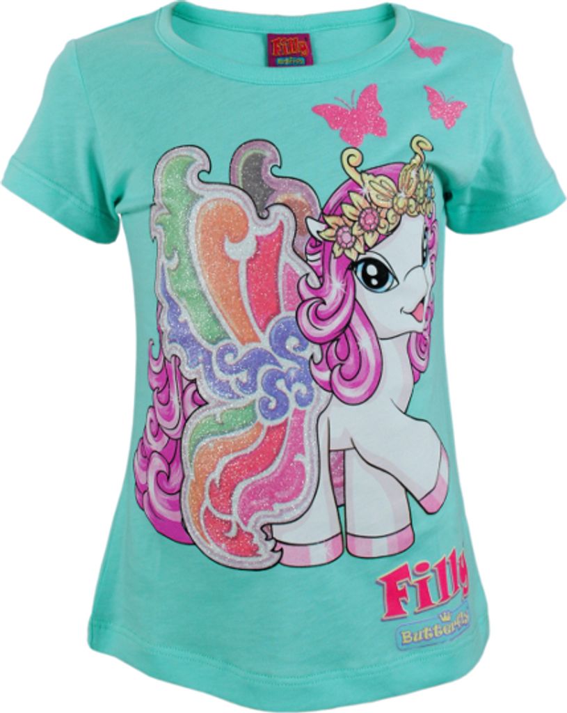 84667 Disney Filly T-Shirt Mädchen Türkis Gr. 98 – Magisches Einhorn-Design für kleine Abenteurer