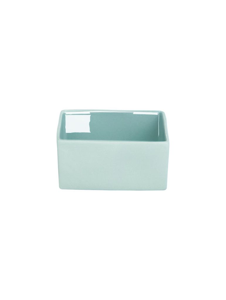 ASA Selection Cube Blue Schale, Schälchen, Schüssel, Dekoschale, Keramikschüssel, Keramik, Aqua, 4 cm, 46023108