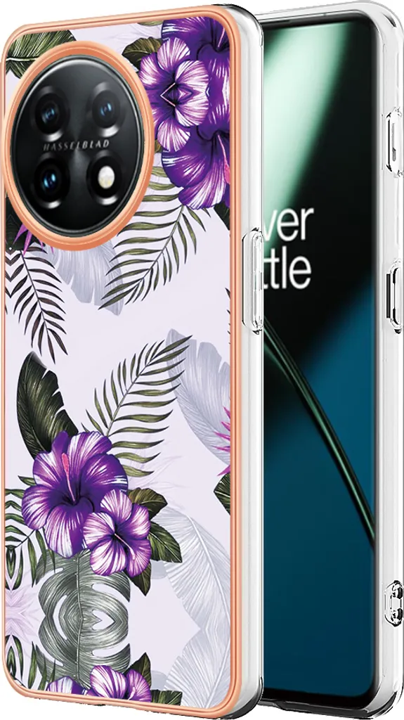 Cover OnePlus 11 Bumper TPU Viola | Protezione Shockproof Elegante