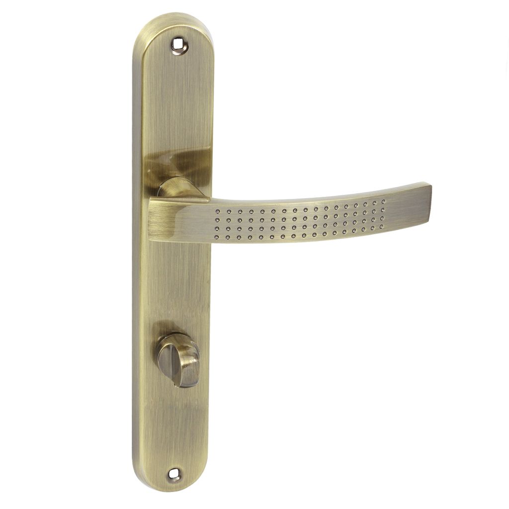 DOMINO Türgriff 78 Drückergarnitur WC - Badezimmer Set | Produktbild 