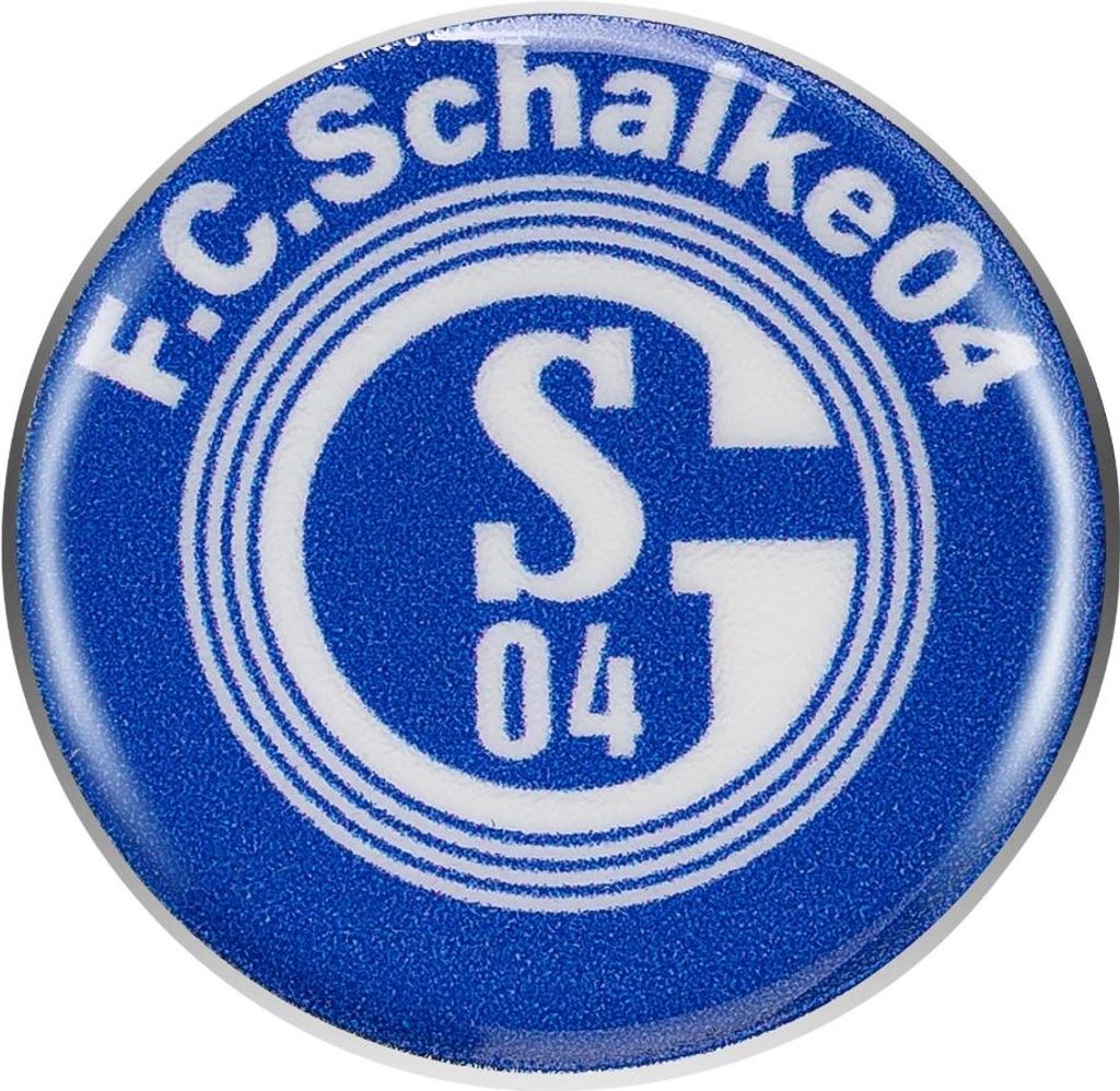 FC Schalke 04 S04 Anstecker Retro-Logo Produktbild 