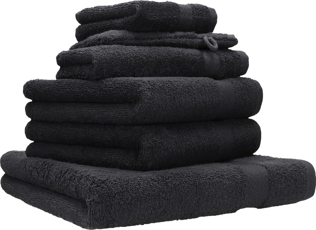 Betz 6-tlg. Handtuch-Set PREMIUM 1 Duschtuch 2 Handtücher 1 Produktbild 
