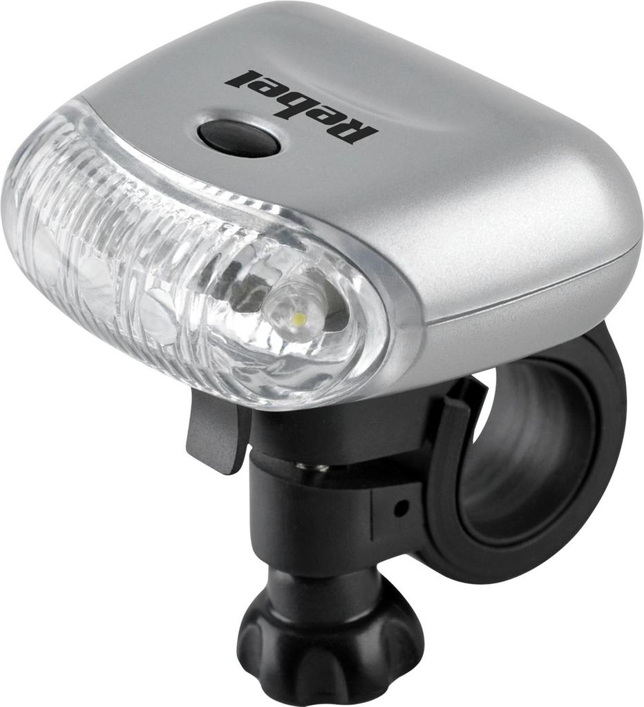 Rebel URZ0067 Fietslamp voor, 5 LED’s, 2xAAA Productafbeelding 