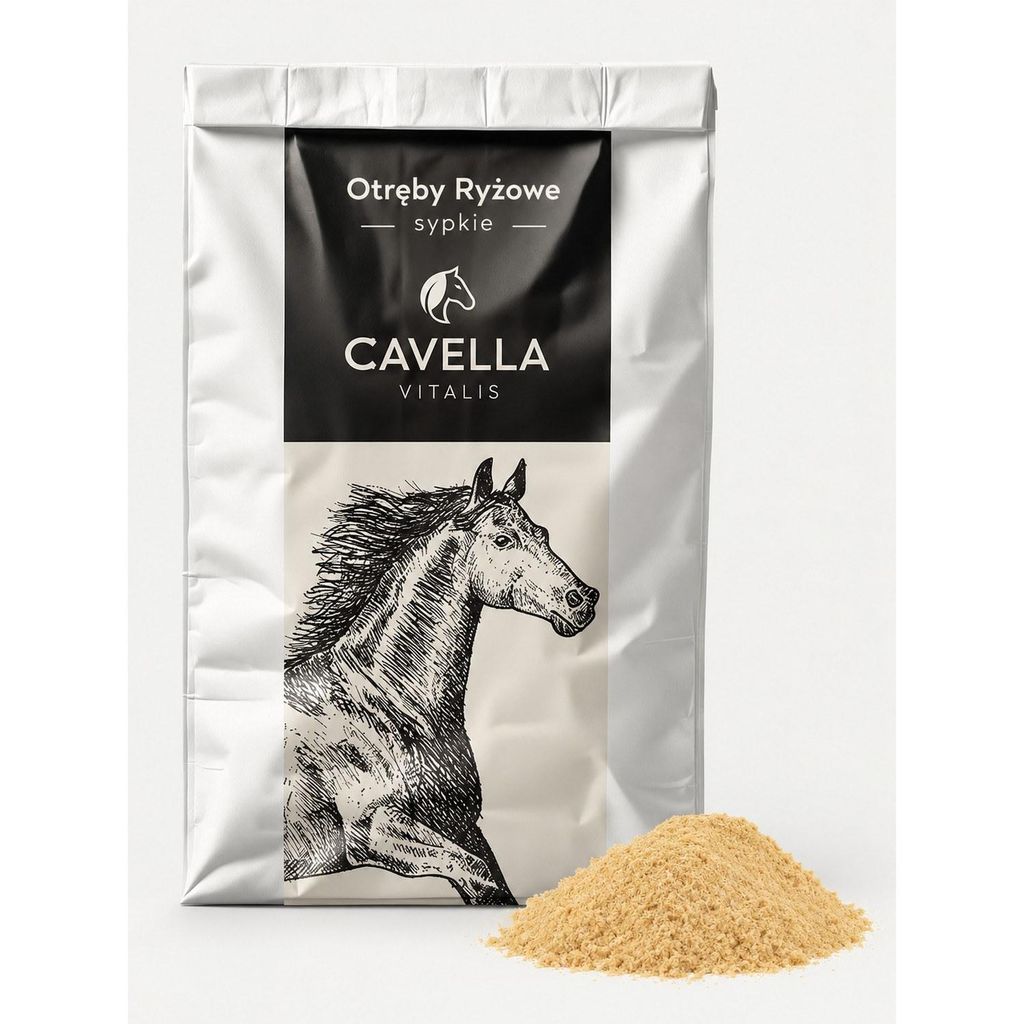 Cavella Otręby ryżowe sypkie dla koni, 20 kg Zdjęcie produktu 