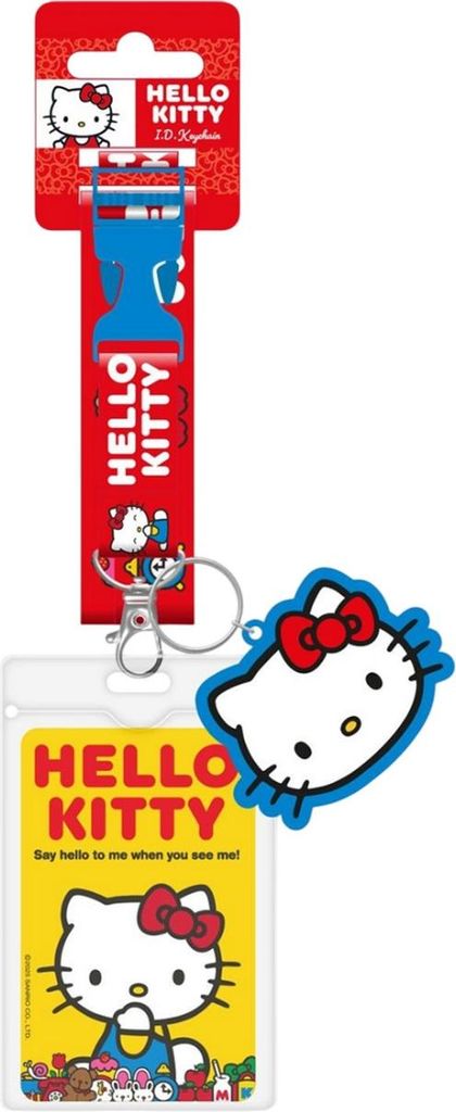 Hello Kitty - "Favourite Things" Schlüsselband, bedruckt PM13296 (Einheitsgröße) (Bunt)
