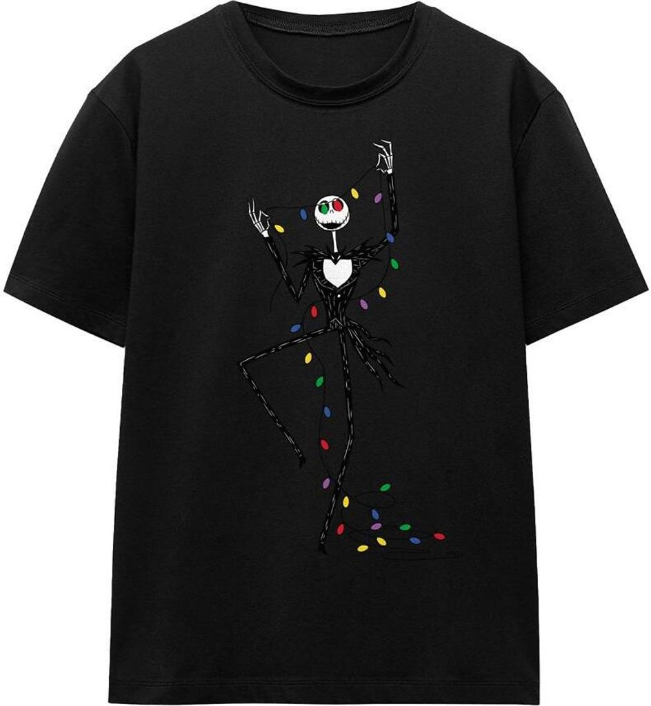 The Nightmare Before Christmas - T-Shirt für Herren/Damen Uni TV17311 (XXL) (Schwarz)