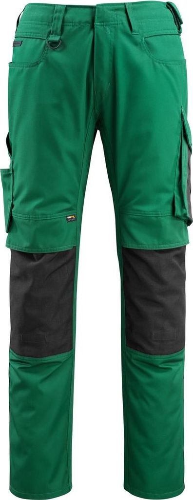 MASCOT Mannheim Hose Größe 90C49, grün/schwarz | Packung (1 Stück)