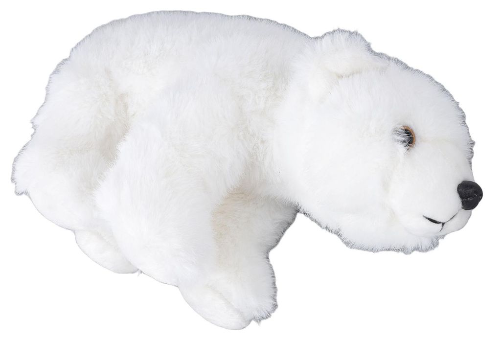 Plüschtier Eisbär – Superweiches, elastisches, naturgetreues Plüschtier als Anhänger für die Handtasche