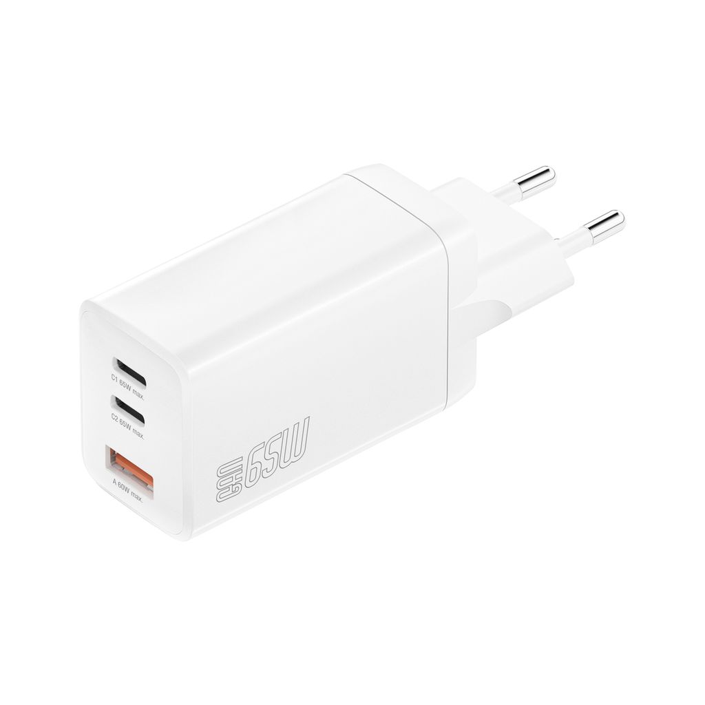 4smarts Ladegert PDPlug Trio 65W GaN 2xC,1xA, wei