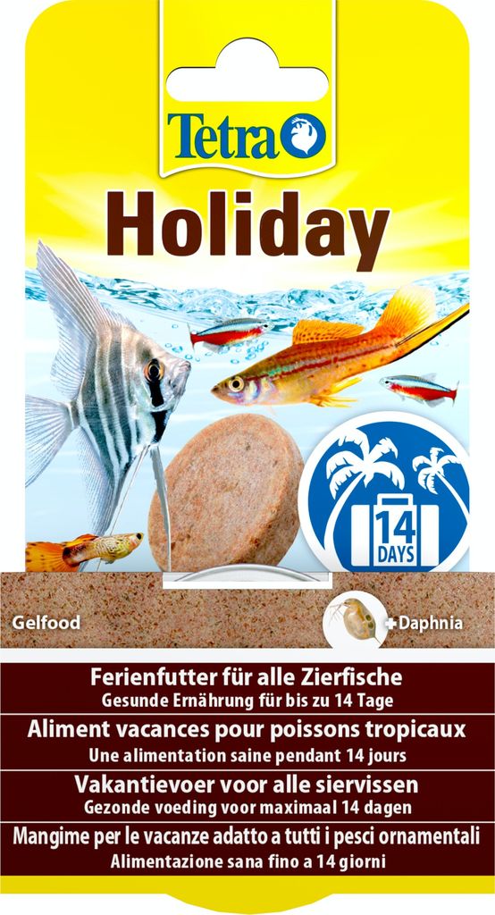 Tetra Holiday Fischfutter Futterblock 30 g  für Zierfische Produktbild 