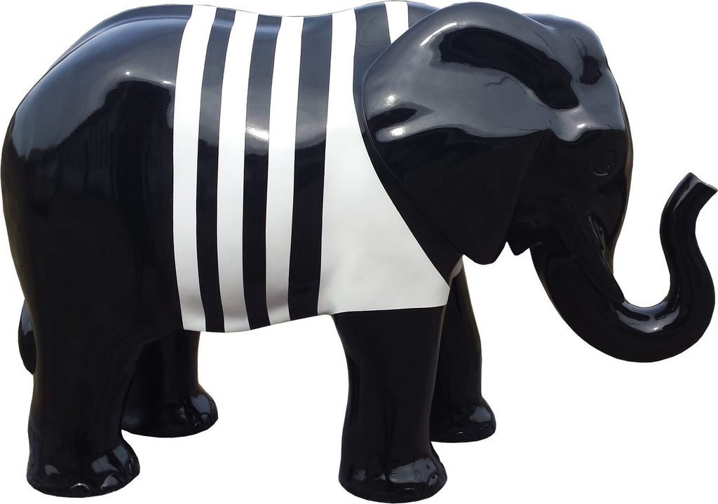 Abstrakte Dekoration Elefant Figur Statue Figuren Deko Produktbild 