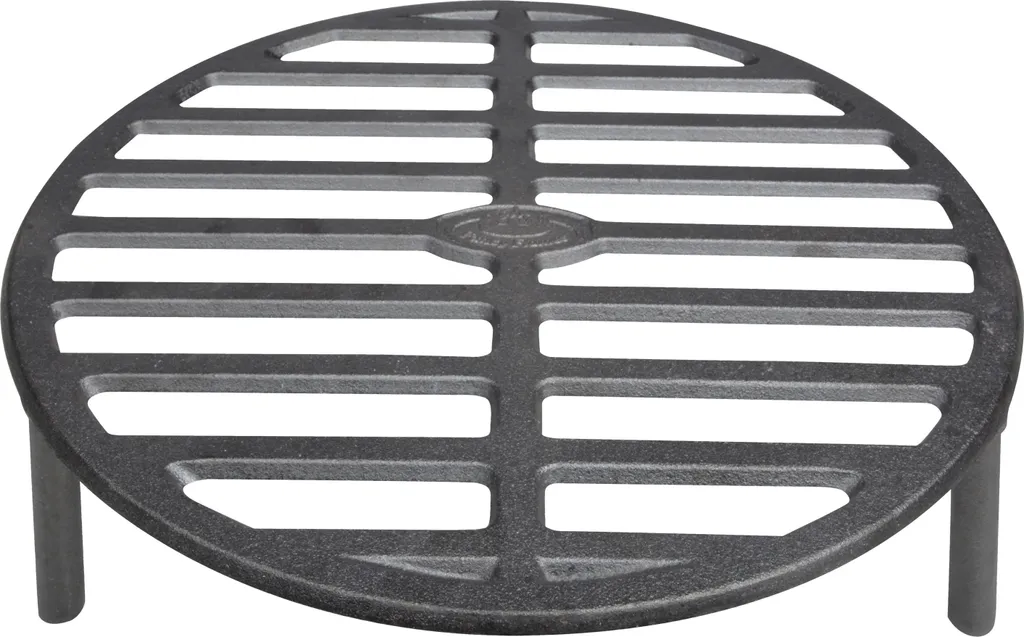 Évitez l'accumulation de cendres avec cette grille de foyer en fonte pro