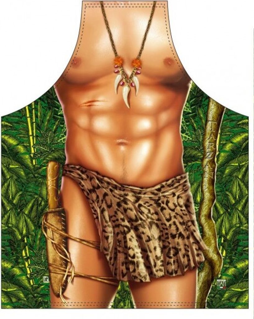 Grill u. Küchenschürze - Tarzan Produktbild 