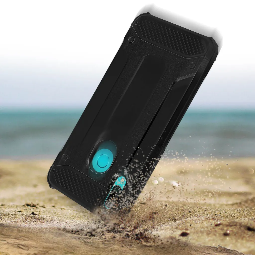Techkun 2 Pezzi Vetro Temperato Per Huawei P Smart 2019 / Honor 10 Lite