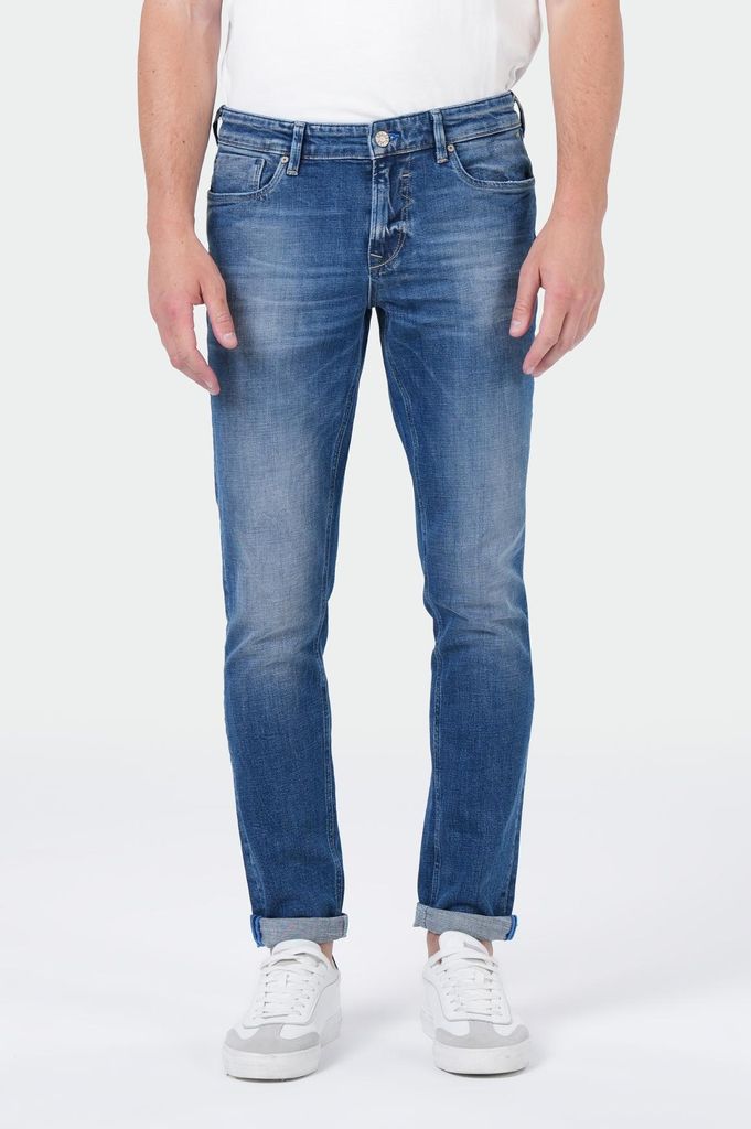 M.O.D Miracle of Denim Marcel Slim Jeans Herren Edit Blue