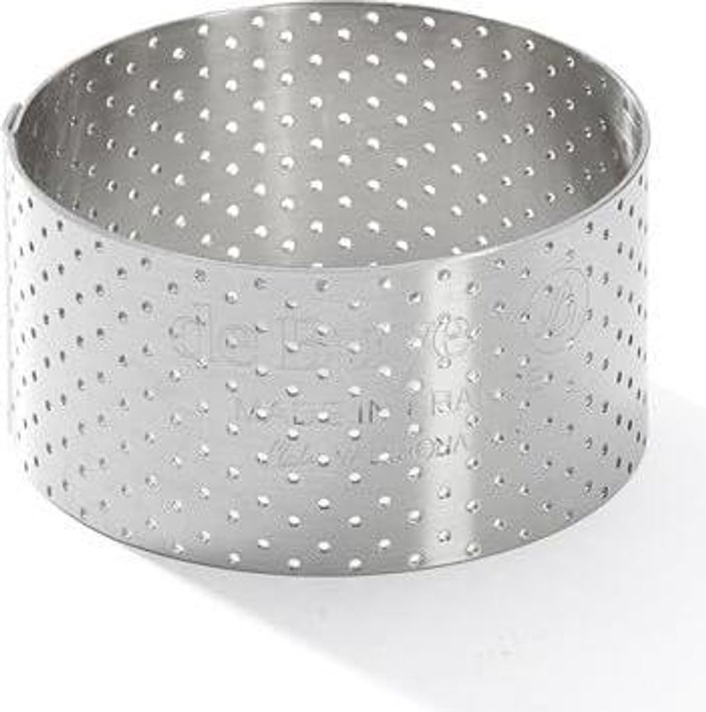 de Buyer Tortenring VALHORNA, Edelstahl, 6,5 cm Durchmesser