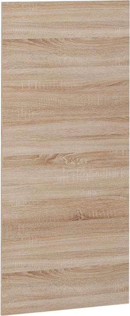 Vicco Küchenfront R-Line, 59.6 x 132.7 cm Möbelfront für den Backofenumbauschrank (voll), Sonoma