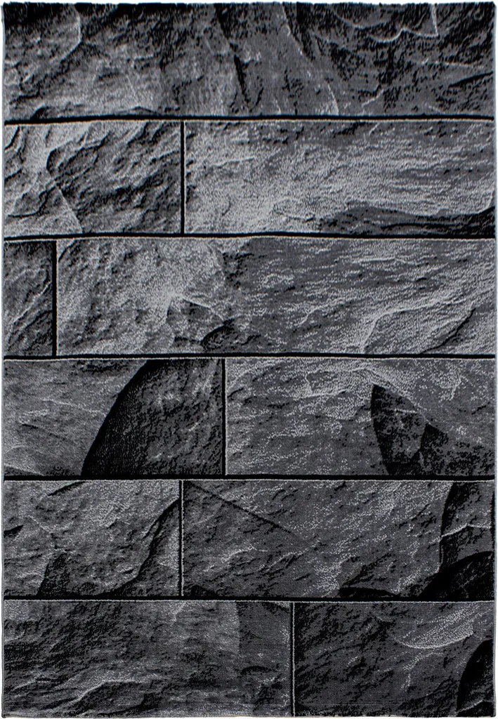 Tapis Parma Oltu Noir 140x200cm : Entretien Facile et Anti-Poussière