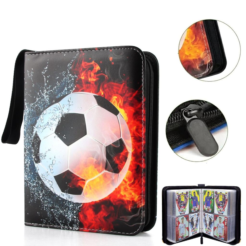 Sammelkarten Album für Fußballkarten, 60 Seiten 480 Fächer, Produktbild 