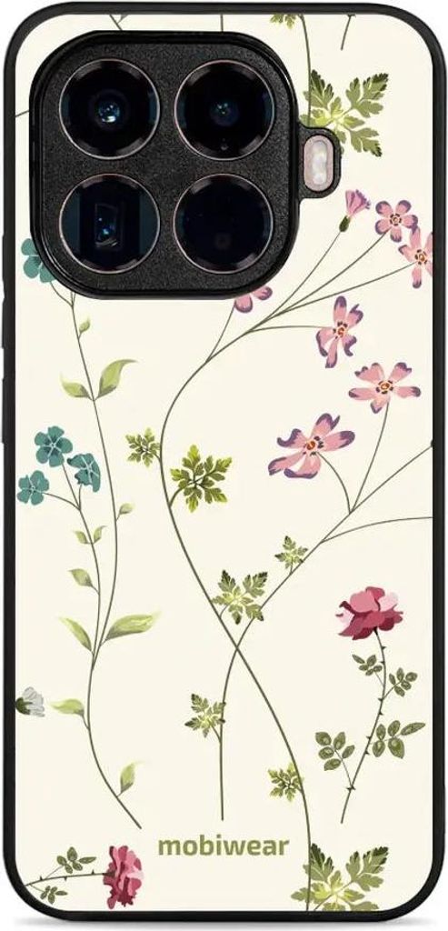 Handyhülle für Xiaomi 15T Pro, Mobiwear Glossy Case, Idyllische Blüte