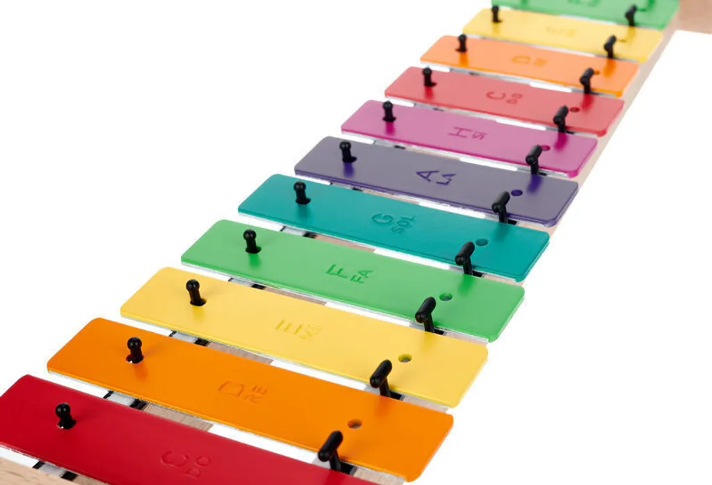 Xylophone métal soprano Goldon 11 notes pour école et maison - 5