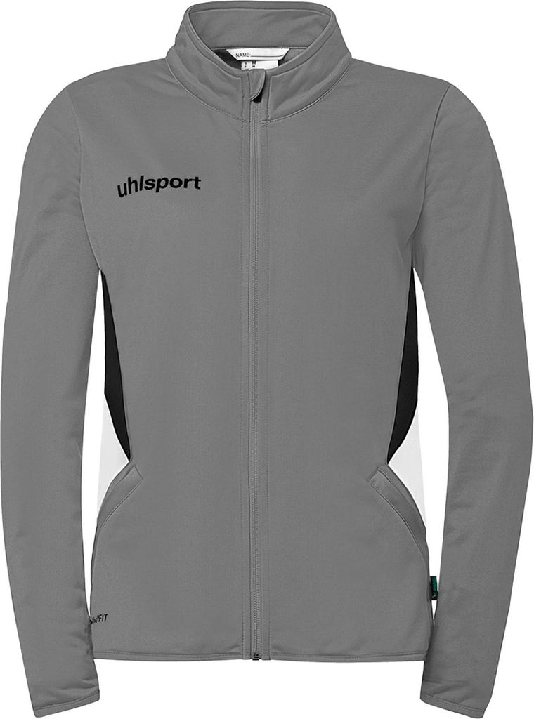Uhlsport Equipe 29 Classic Jacke Damen - steingrau/weiß/schwarz, Größe:XS