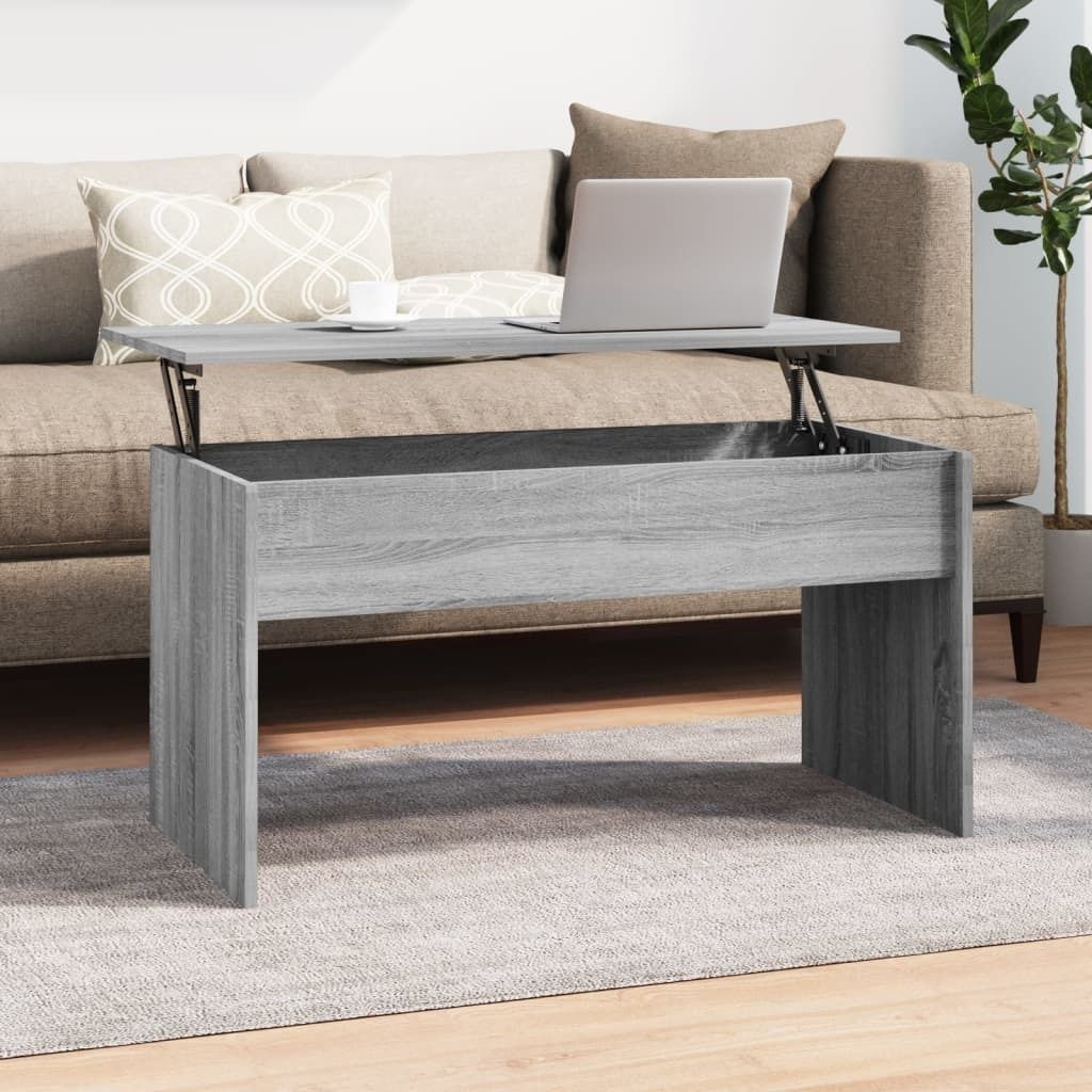 Maison Exclusive - Couchtisch Grau Sonoma 102x50,5x52,5 cm Holzwerkstoff