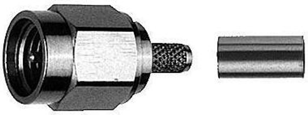 SMA Stecker (m) gerade vergoldet RG58 RG58 C/U LMR240