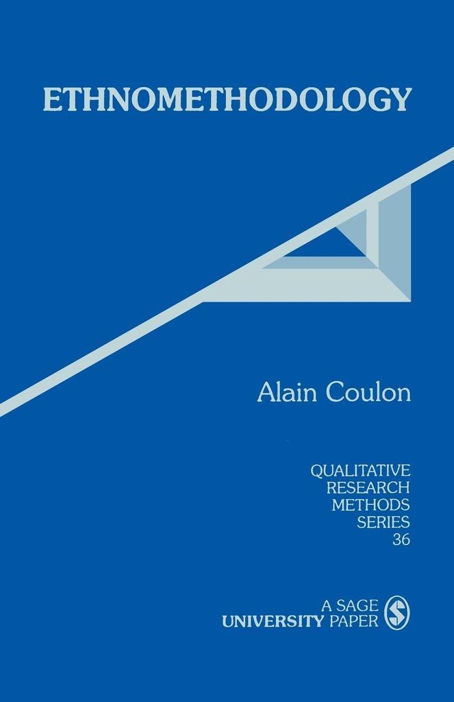 Ethnomethodology by Coulon, Alain New ,,
