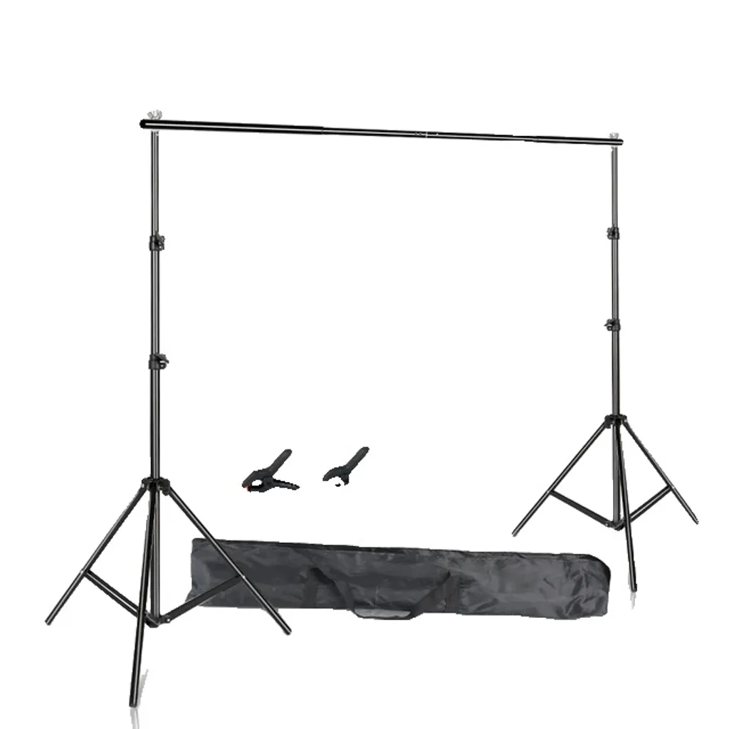 Support fond photo 2x3m sans sac de sable version améliorée durable