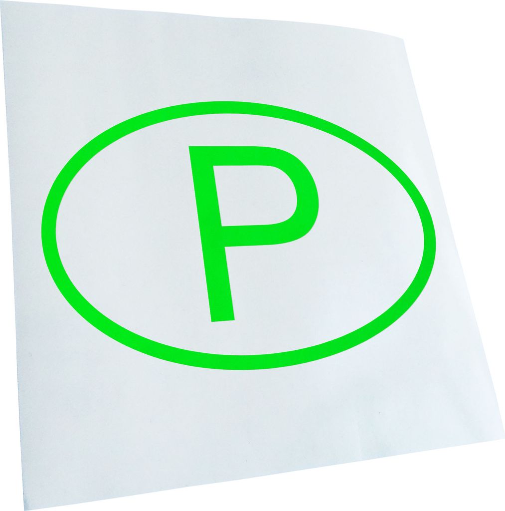 Kiwistar - Autoaufkleber - Portugal P Heckscheibe - Aufkleber für Auto Kfz Fahrrad, LKW, Truck Mofa