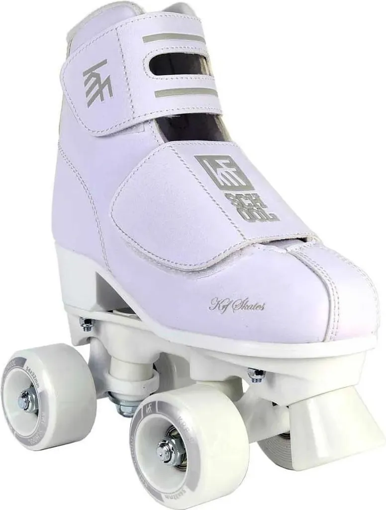 Patins à roulettes Quad Blancs Krf Roller School Pph Taille 32 Velcro