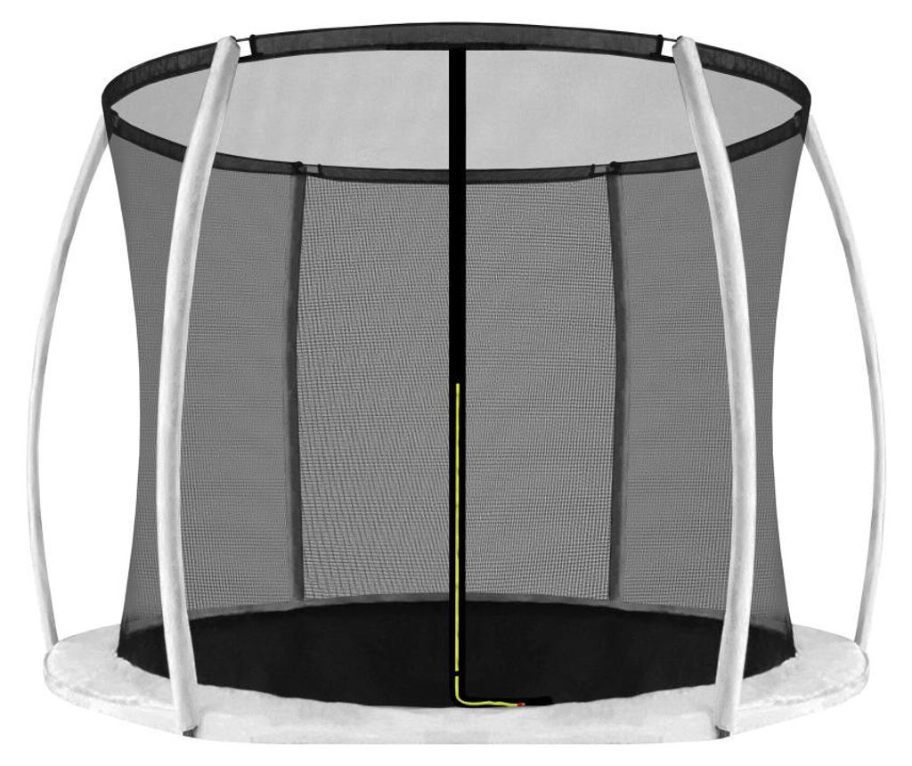 INLEA Innennetz / Innenliegendes Sicherheitsnetz für Trampolin ULTIMATE Jump mit Gesamtdurchmesser 180 cm für 6 Stangen, Höhe 165 cm - Schwarz