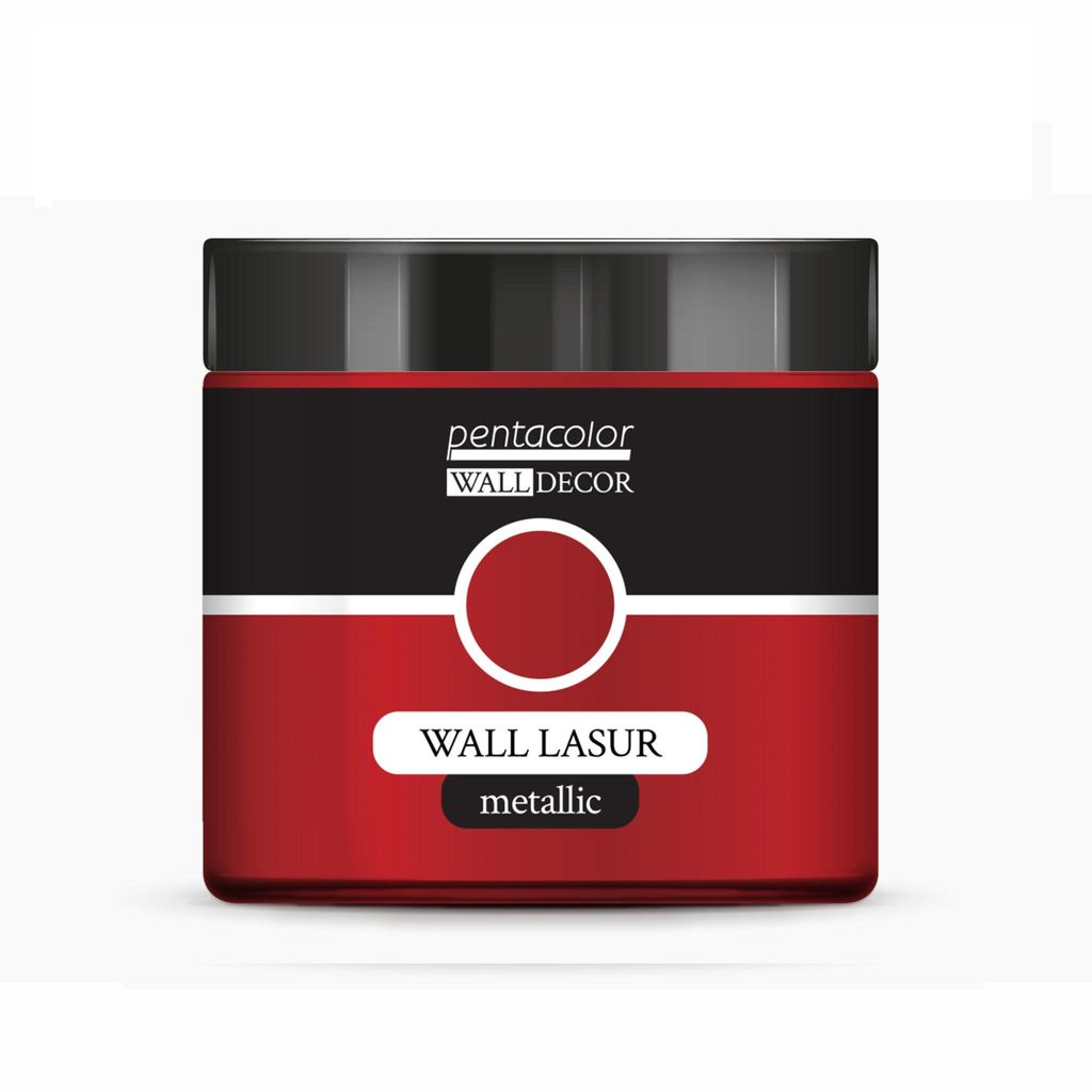 PENTART Wandlasur, Metallic, 500 ml, Rot Kupfer