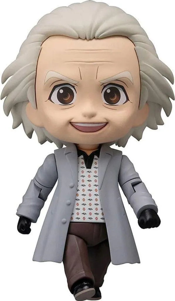 Figurine articulée Doc Brown Retour Vers Le Futur 1000toys grise
