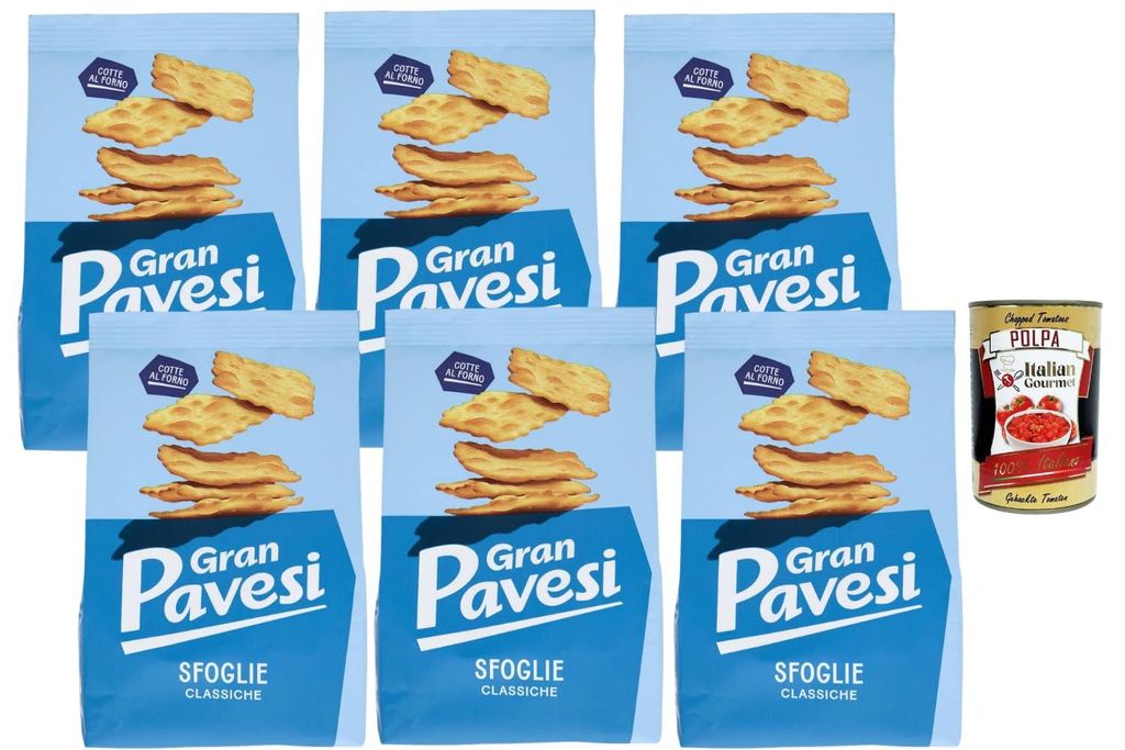 Pavesi Italian Gourmet Knusprige Sfoglie Classiche 6 x 180 Produktbild 