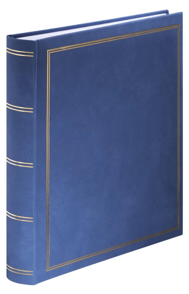 Hama Super-Jumbo London 7156 Album Foto 34x35 80 Pagine Blu Elegante
