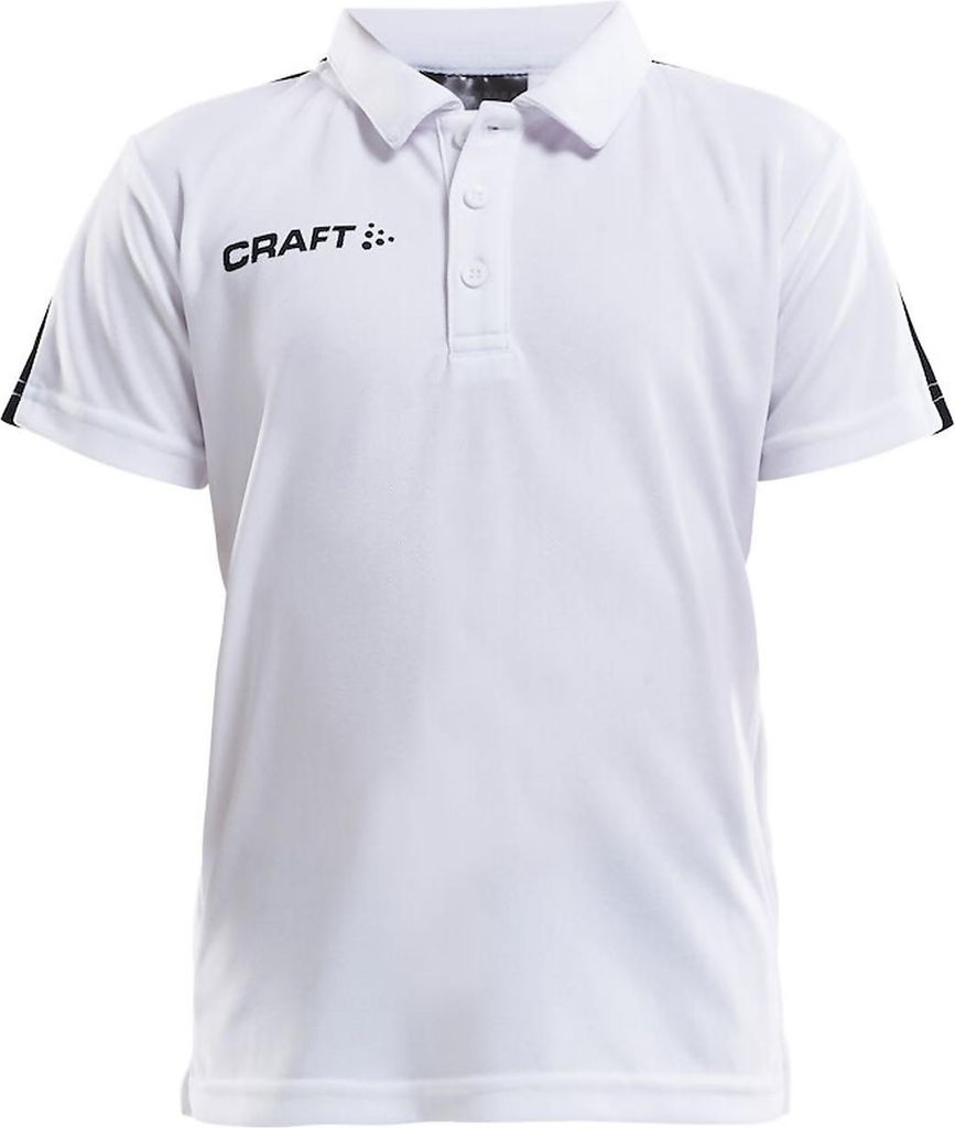 CRAFT Progress Polo Pique JR White 134/140