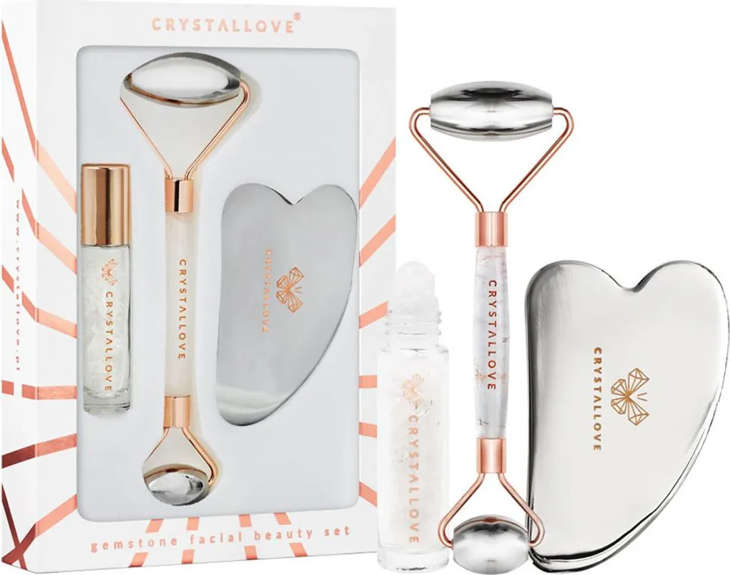 Kit Crioterapia Professionale CRYSTALLOVE - Set Massaggio Viso Acciaio