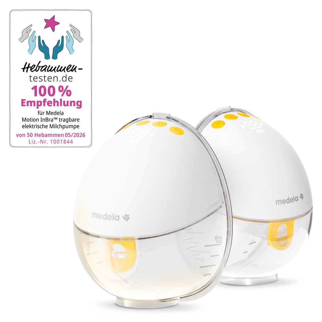 MEDELA Motion InBra tragbare elektrische Milchpumpe tragbar Produktbild 