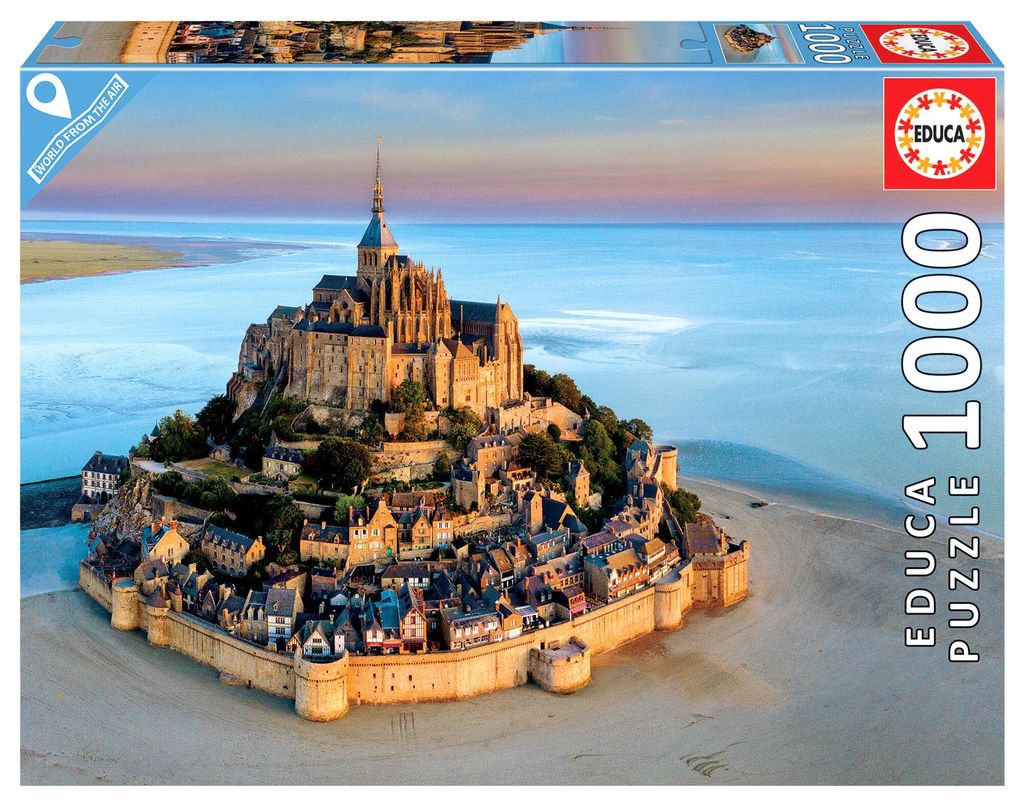 Educa - Mont Saint-Michel 1000 Teile Puzzle