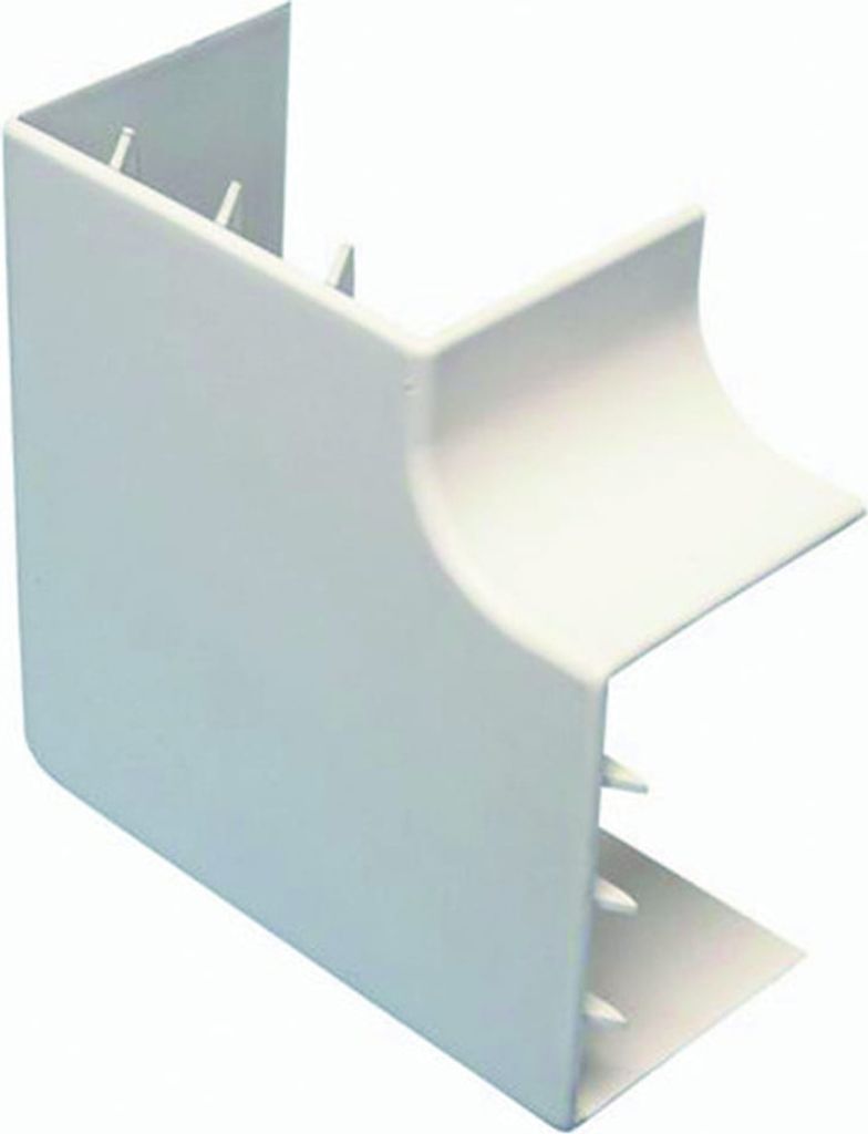 LK 60/90 Winkelrinnenverbinder weiß 111437