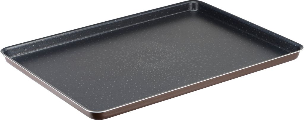 A baking tray on a white background.
