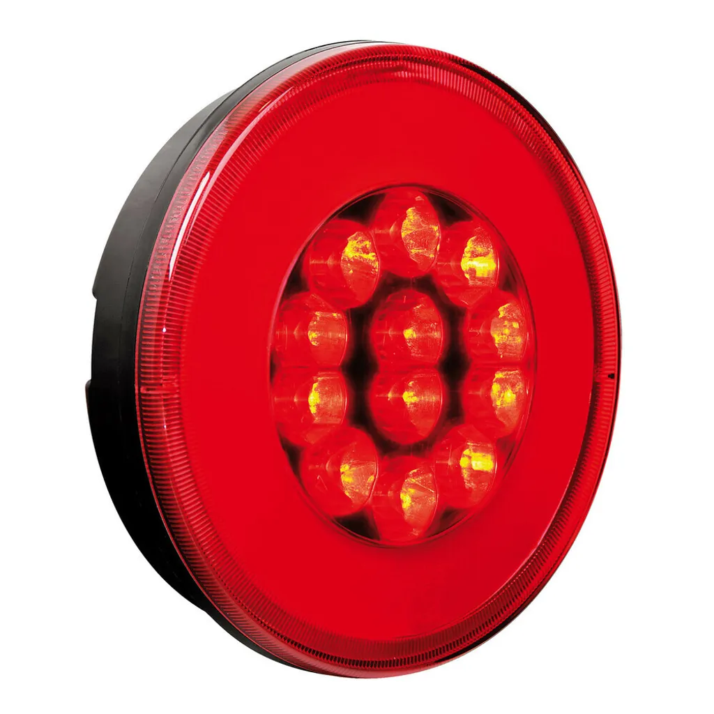 Feu de brouillard et position O-LED étanche 12V 24V design circulaire