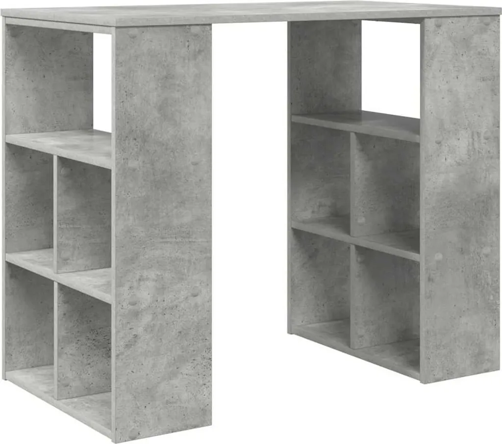 Scrivania Grigio Cemento Maison Exclusive 90x50x75 cm | Offerta Online - 2
