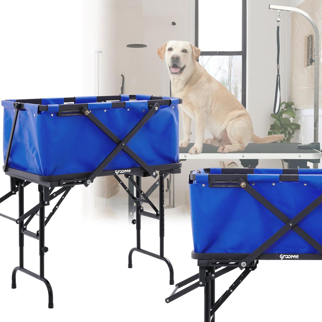 Hundewaschwanne veterinär klappbar tragbar